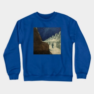 Egyptian Monuments as Far as the Eye Can See Crewneck Sweatshirt